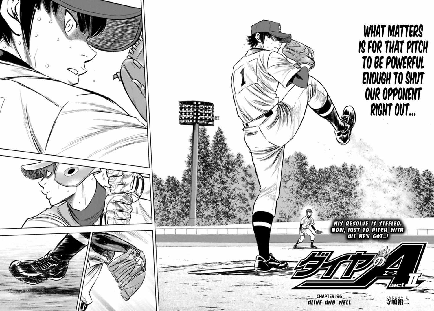 Read Diamond no Ace Act 2 chapter 196 image 1 on Lezhin