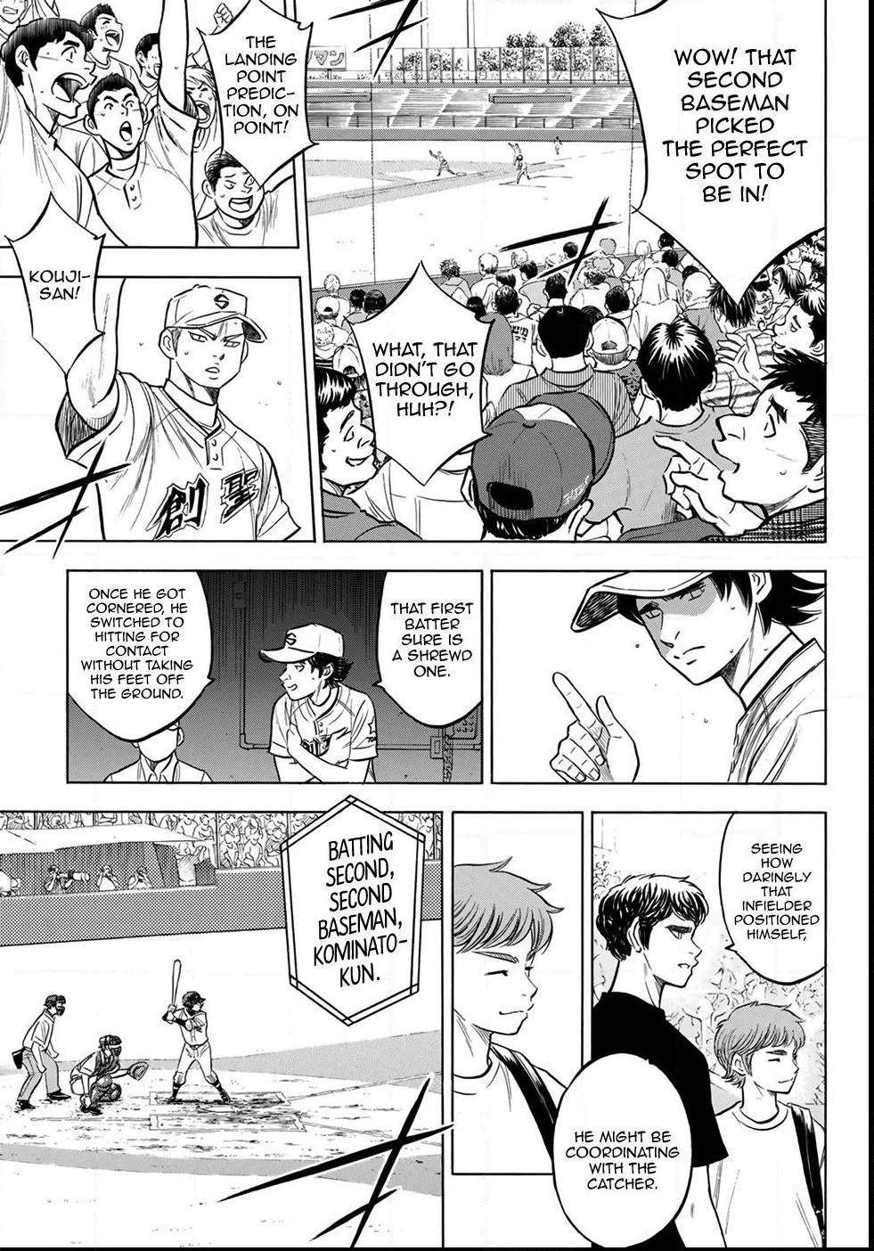 Read Diamond no Ace Act 2 chapter 206 image 16 on Lezhin