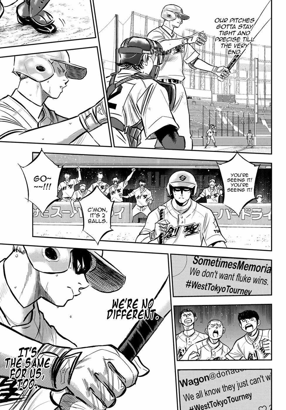 Read Diamond no Ace Act 2 chapter 210 image 10 on Lezhin