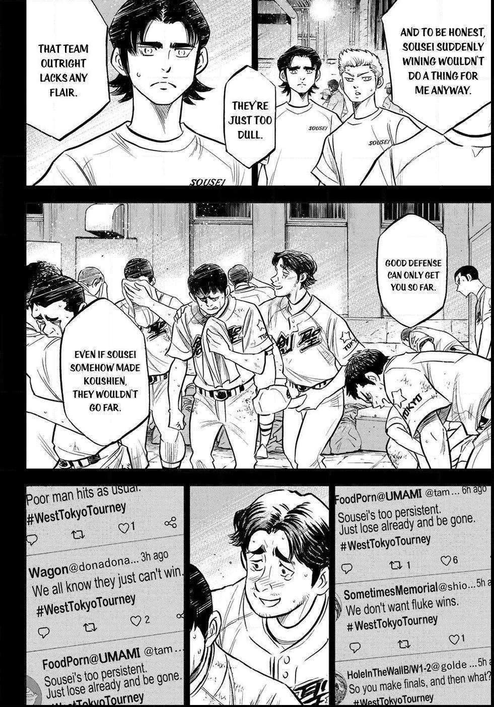 Read Diamond no Ace Act 2 chapter 210 image 3 on Lezhin