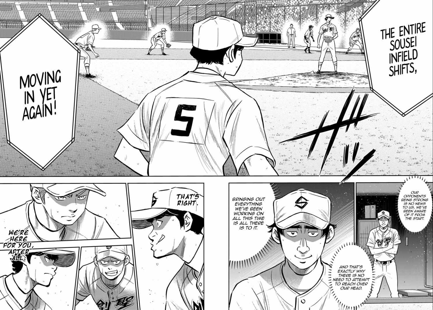 Read Diamond no Ace Act 2 chapter 214 image 5 on Lezhin