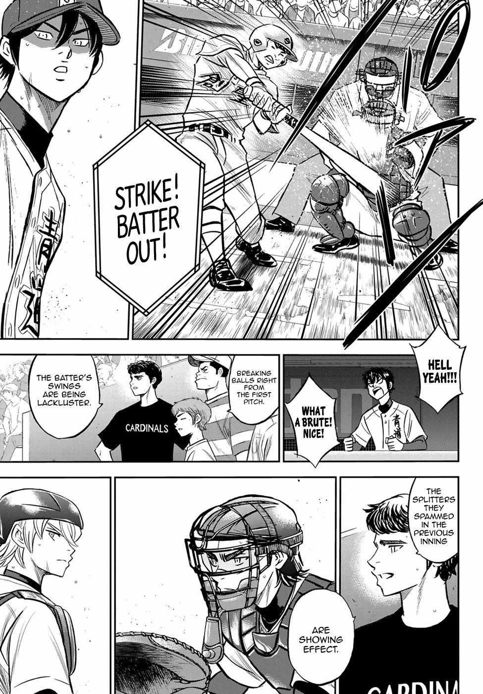 Read Diamond no Ace Act 2 chapter 215 image 18 on Lezhin