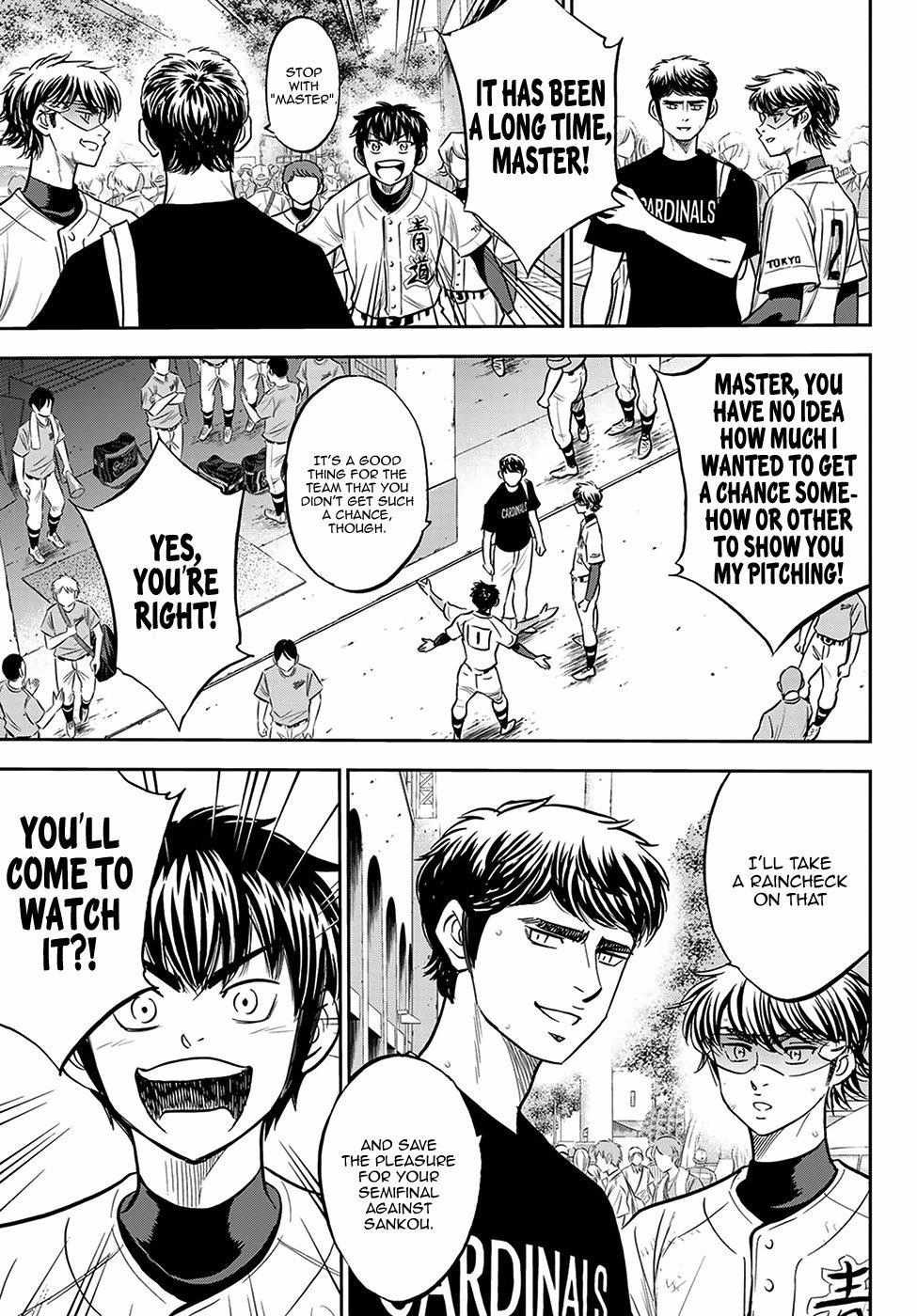Read Diamond no Ace Act 2 chapter 217 image 11 on Lezhin