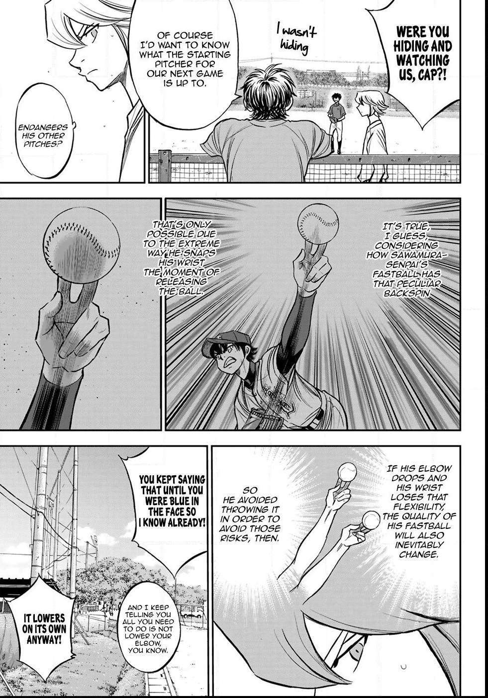 Read Diamond no Ace Act 2 chapter 219 image 18 on Lezhin