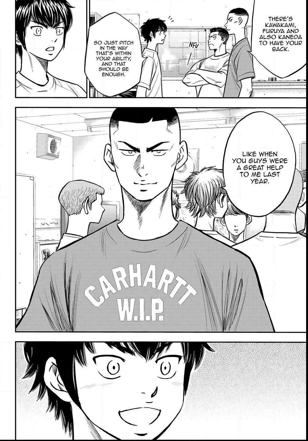 Read Diamond no Ace Act 2 chapter 221 image 3 on Lezhin