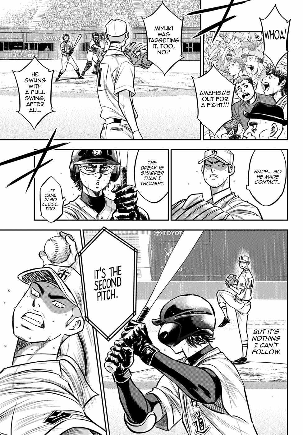 Read Diamond no Ace Act 2 chapter 237 image 8 on Lezhin