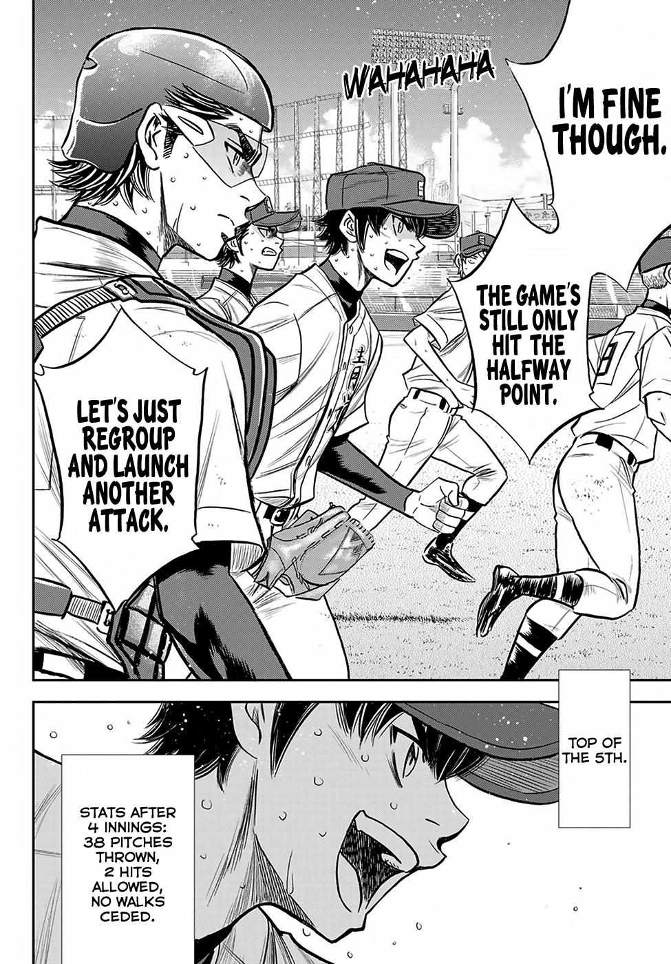 Read Diamond no Ace Act 2 chapter 238 image 9 on Lezhin