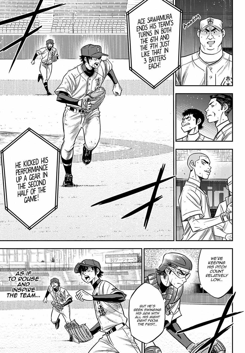 Read Diamond no Ace Act 2 chapter 240 image 10 on Lezhin