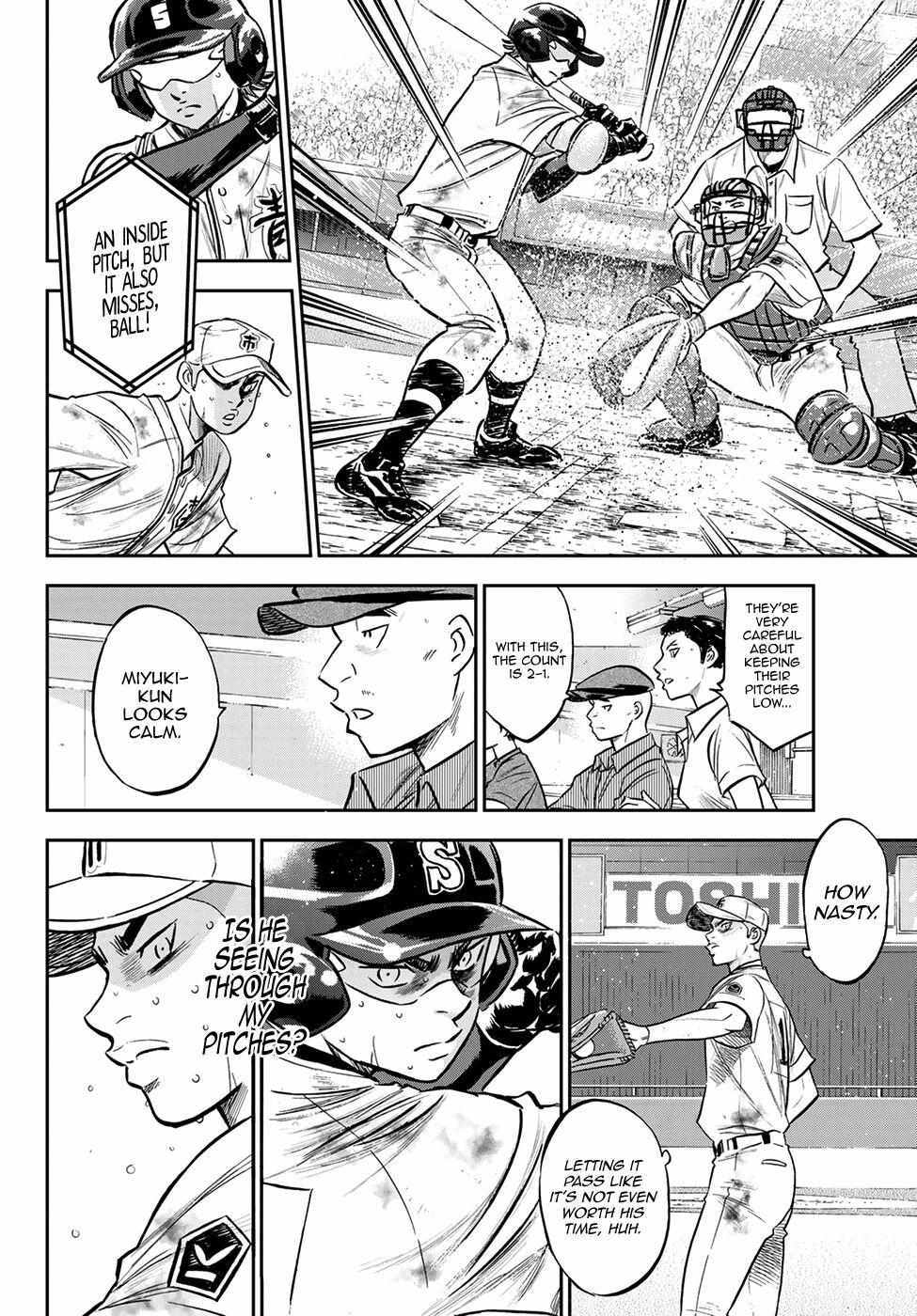 Read Diamond no Ace Act 2 chapter 249 image 12 on Lezhin