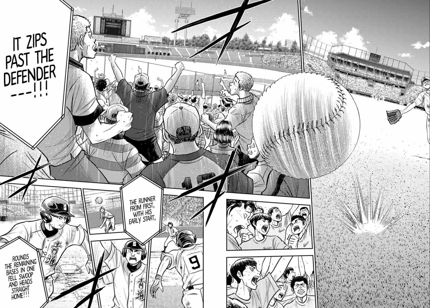Read Diamond no Ace Act 2 chapter 250 image 10 on Lezhin