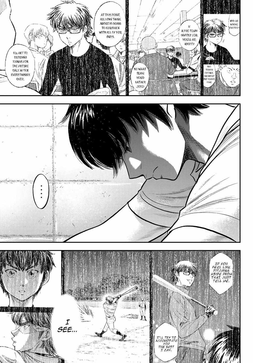 Read Diamond no Ace Act 2 chapter 256 image 11 on Lezhin
