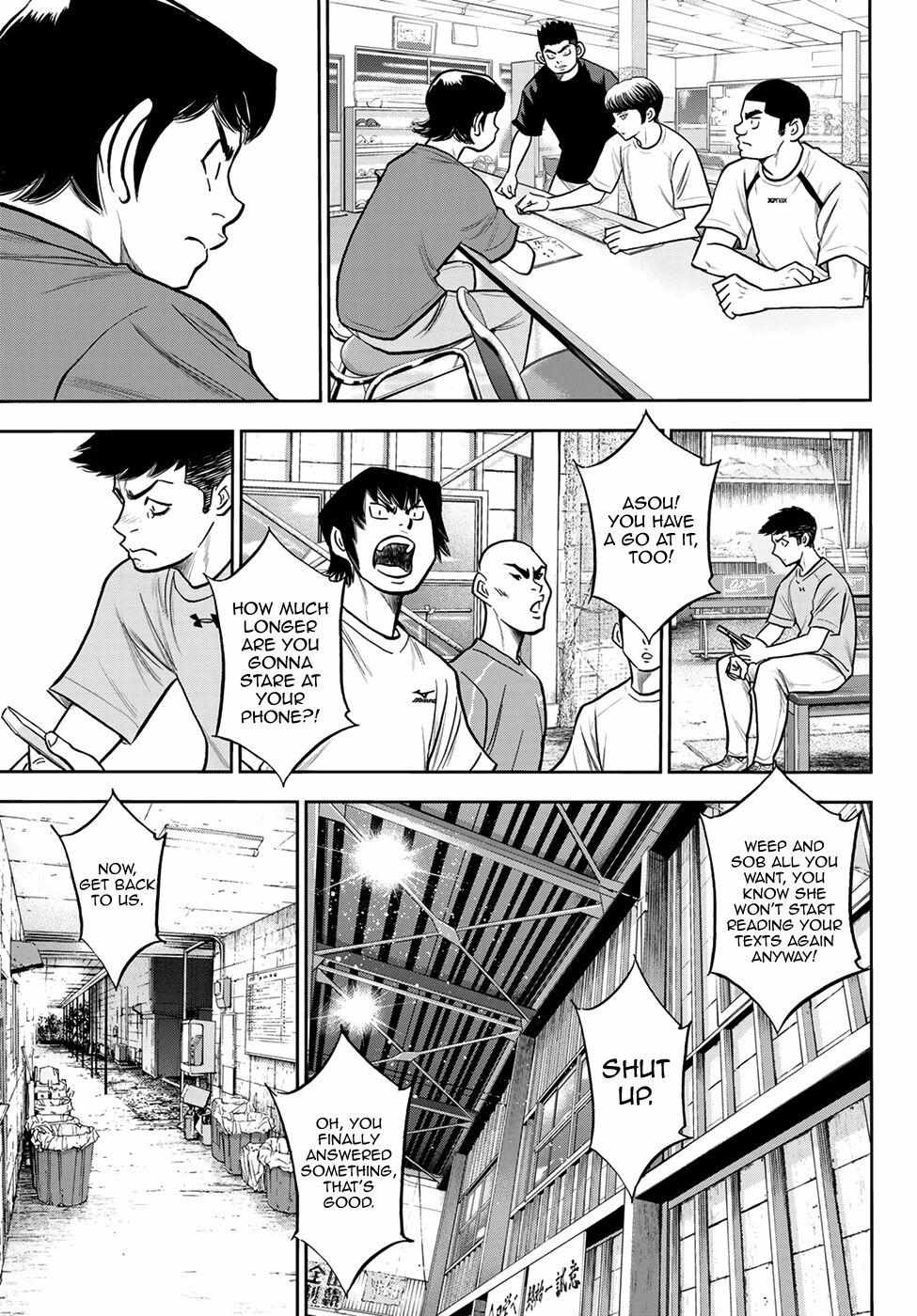 Read Diamond no Ace Act 2 chapter 256 image 9 on Lezhin