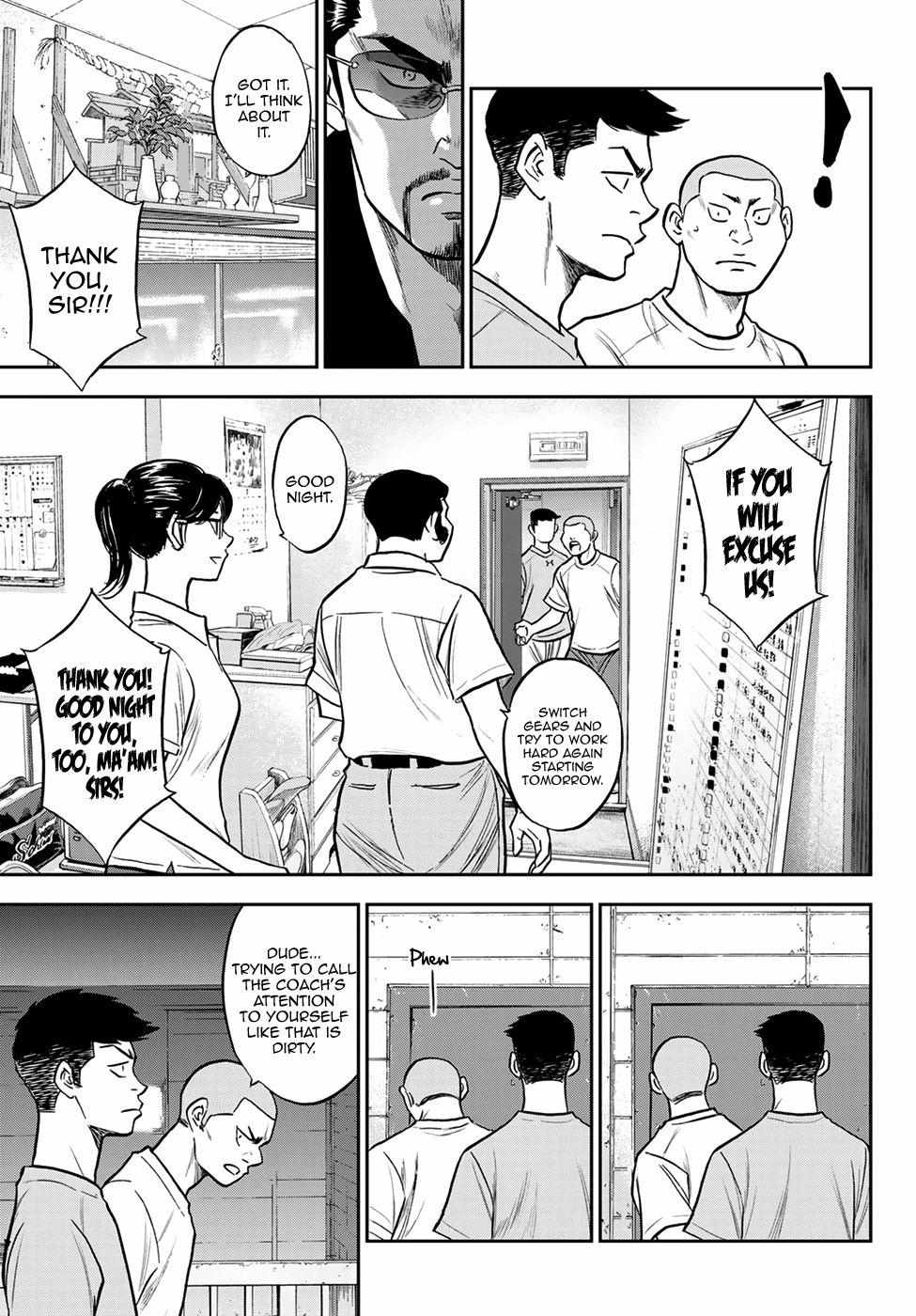 Read Diamond no Ace Act 2 chapter 257 image 8 on Lezhin
