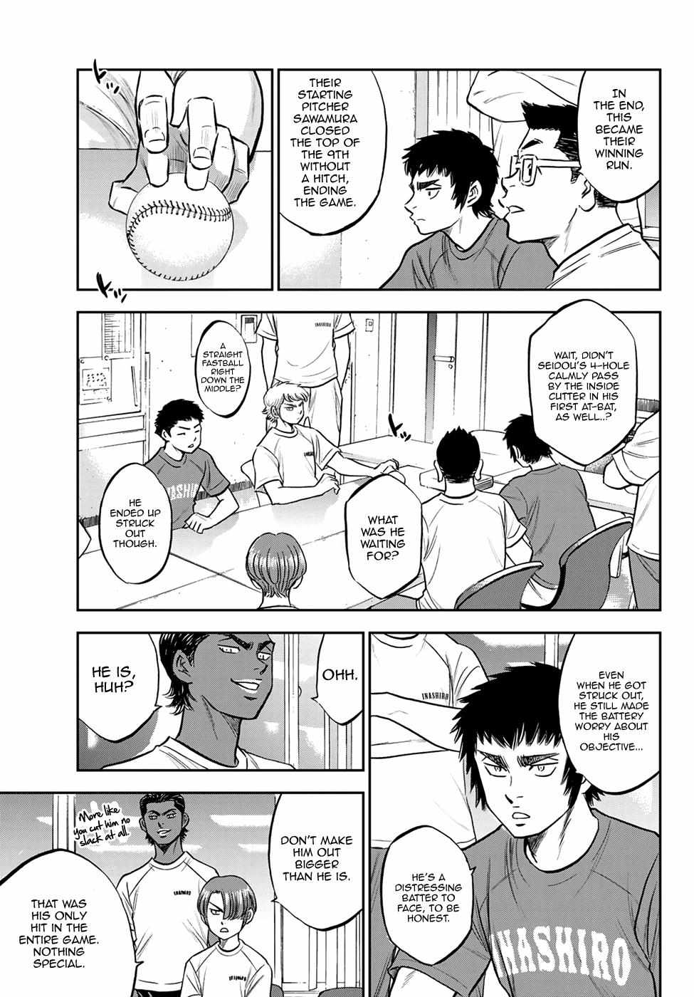 Read Diamond no Ace Act 2 chapter 258 image 2 on Lezhin