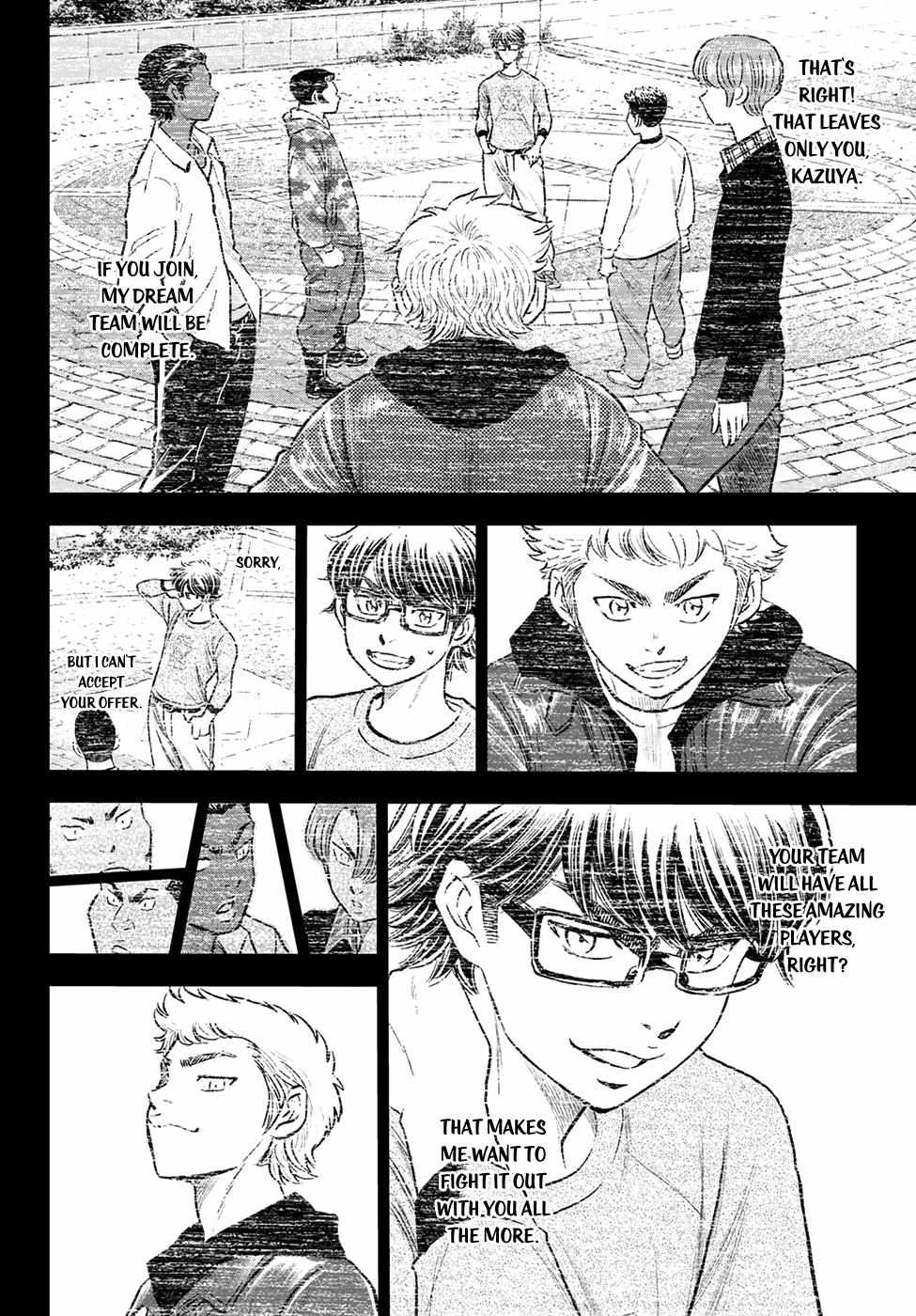 Read Diamond no Ace Act 2 chapter 258 image 9 on Lezhin