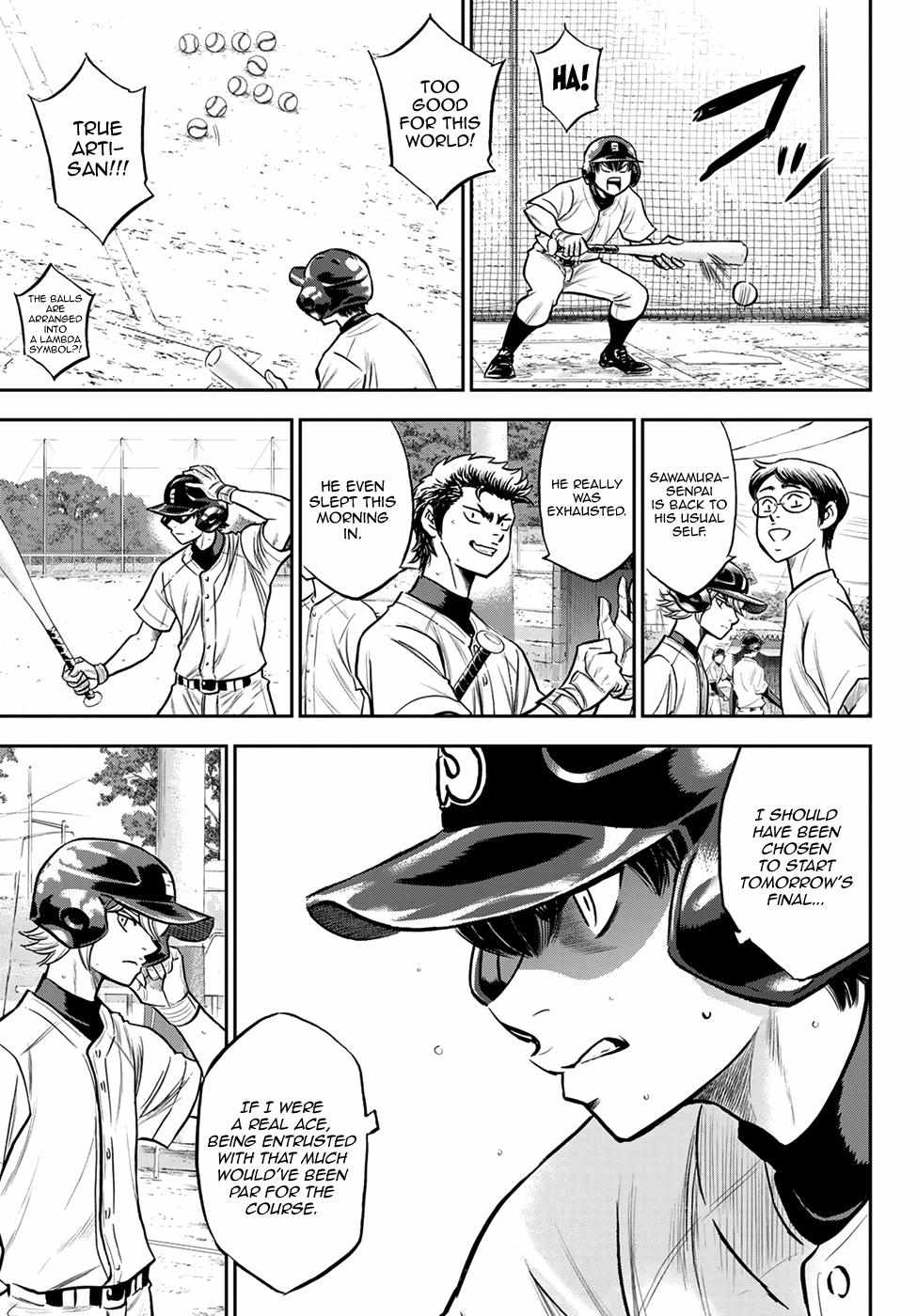 Read Diamond no Ace Act 2 chapter 259 image 12 on Lezhin