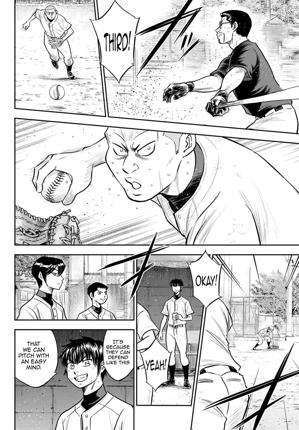 Read Diamond no Ace Act 2 chapter 261 image 15 on Lezhin