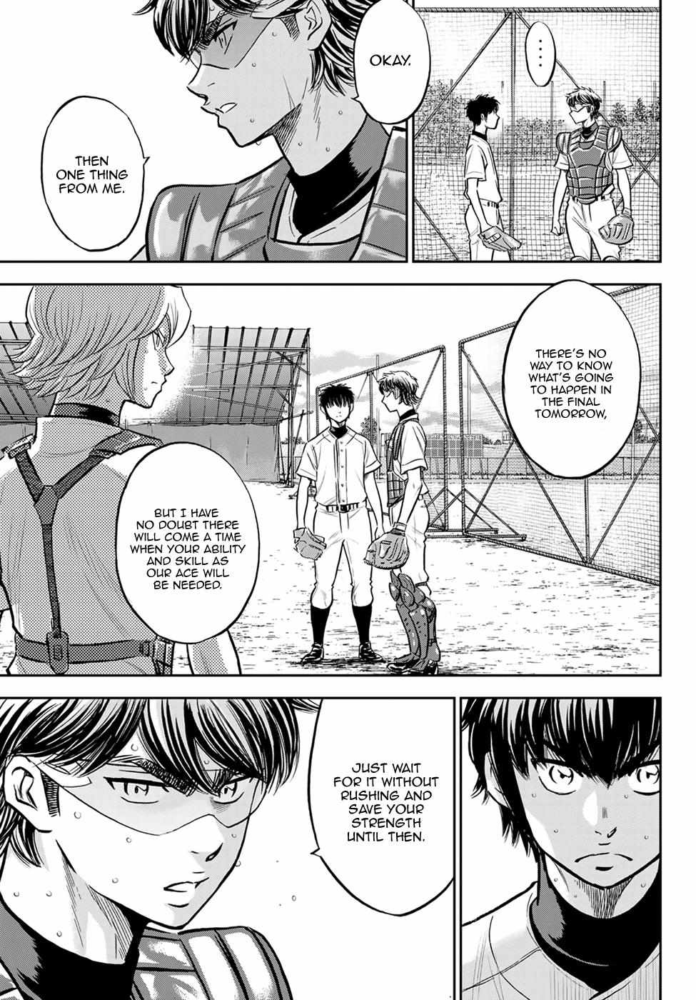 Read Diamond no Ace Act 2 chapter 261 image 8 on Lezhin