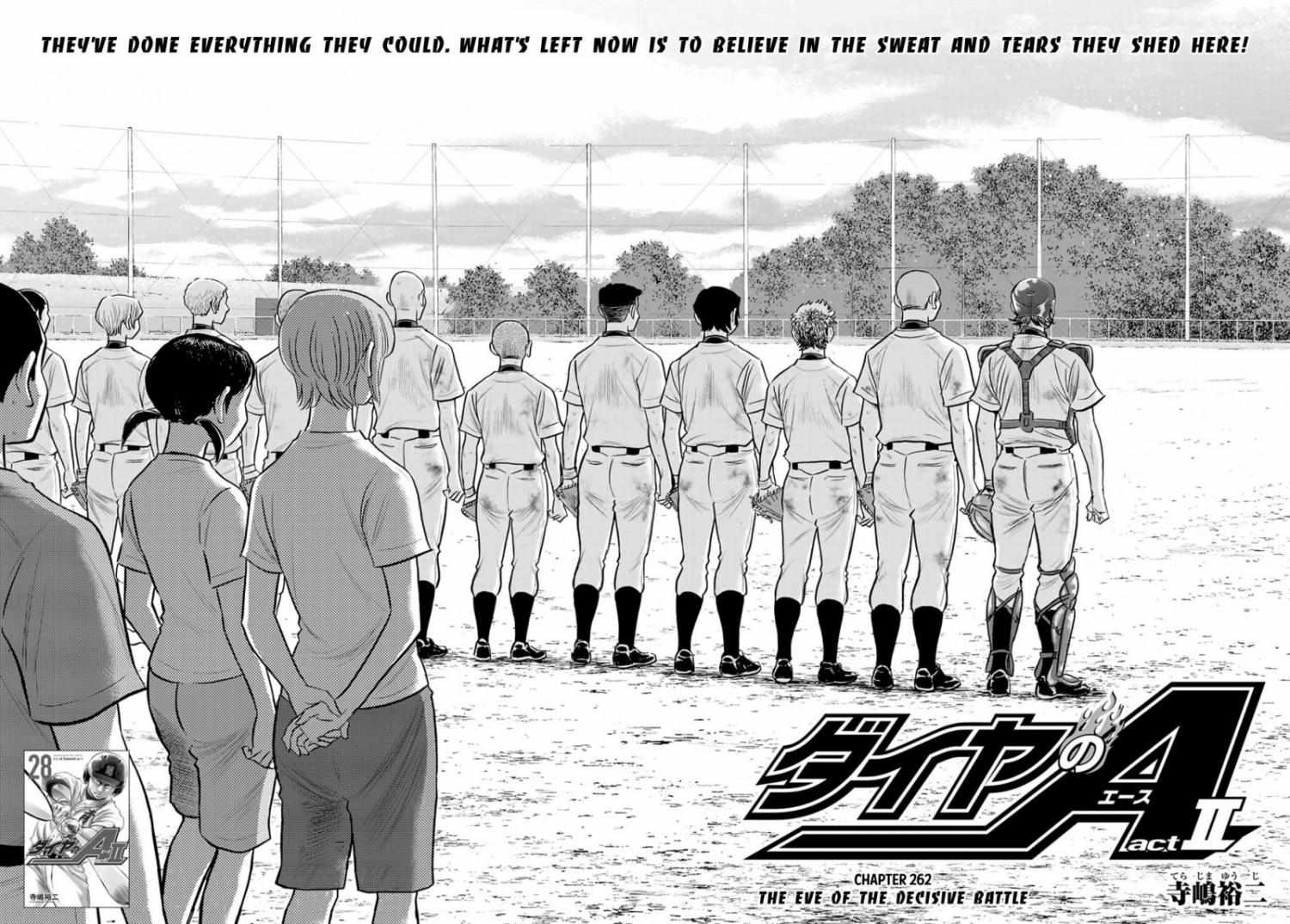 Read Diamond no Ace Act 2 chapter 262 image 1 on Lezhin