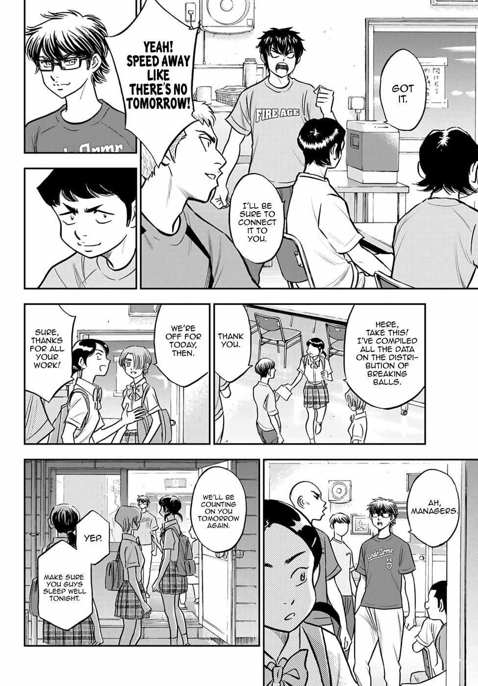 Read Diamond no Ace Act 2 chapter 262 image 8 on Lezhin