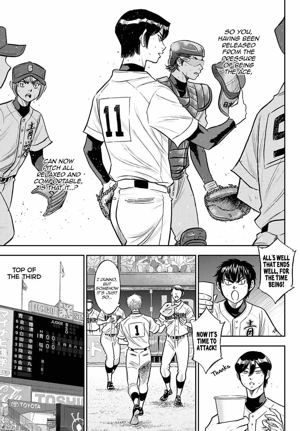 Read Diamond no Ace Act 2 chapter 268 image 10 on Lezhin