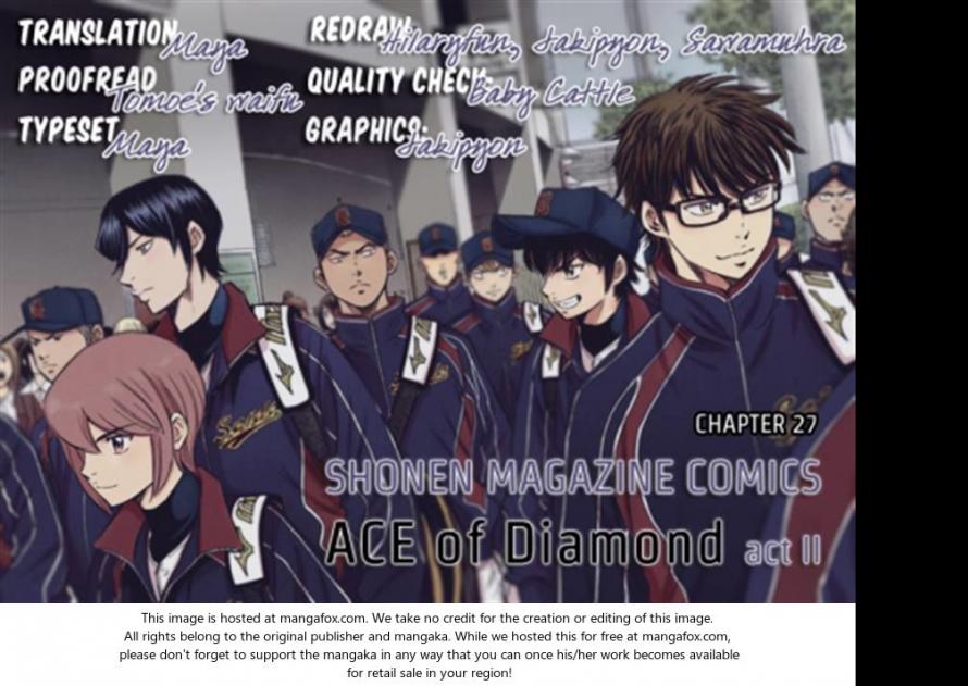 Read Diamond no Ace Act 2 chapter 27 image 18 on Lezhin