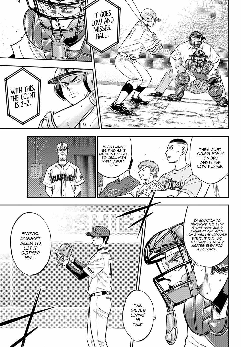Read Diamond no Ace Act 2 chapter 270 image 4 on Lezhin