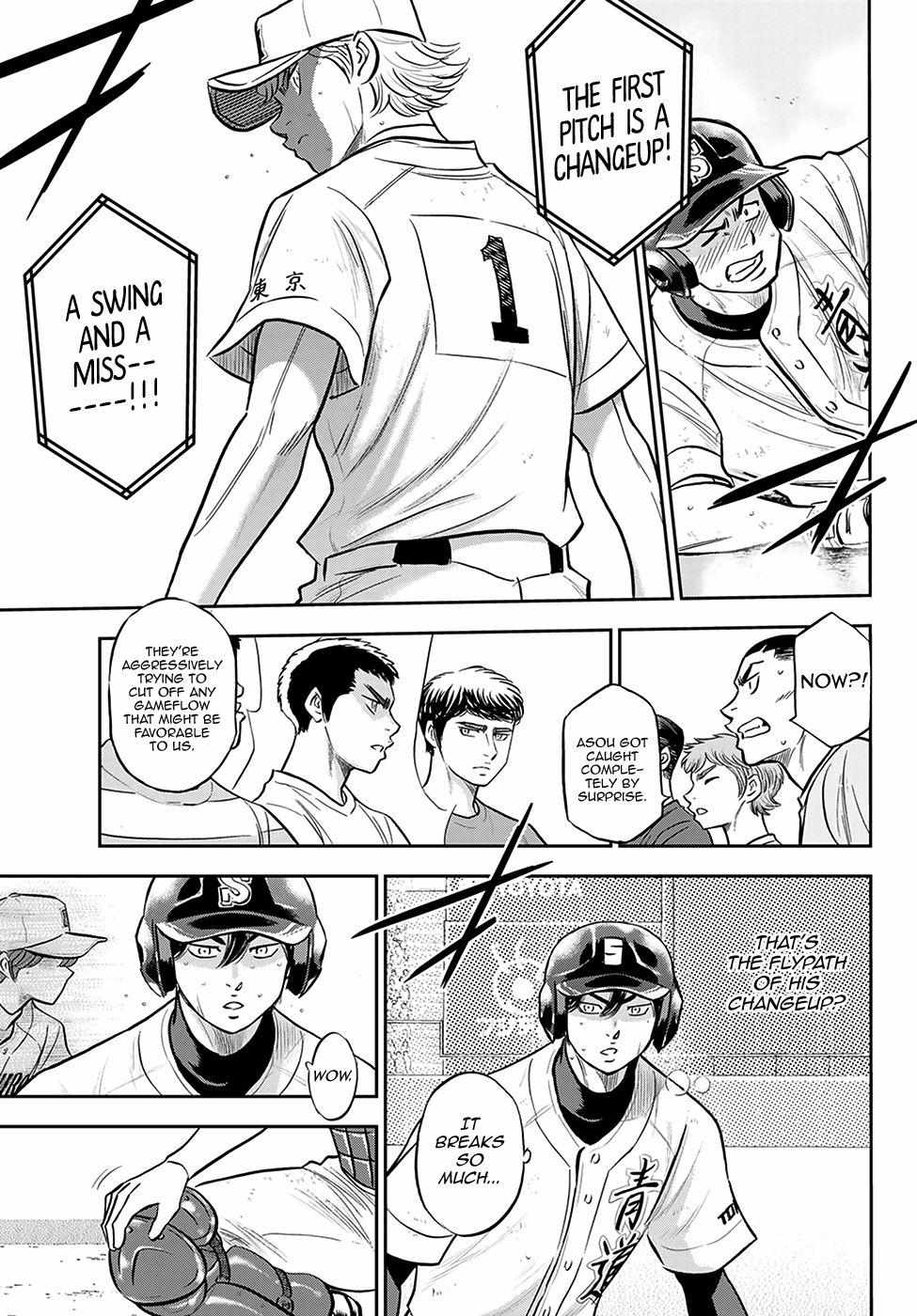 Read Diamond no Ace Act 2 chapter 274 image 14 on Lezhin