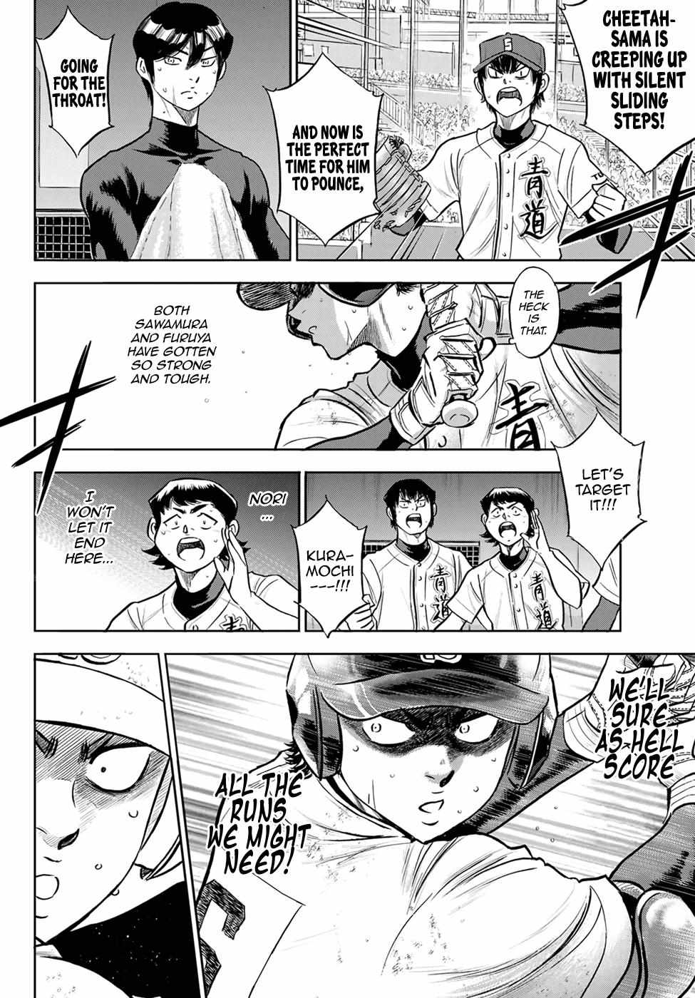 Read Diamond no Ace Act 2 chapter 278 image 17 on Lezhin