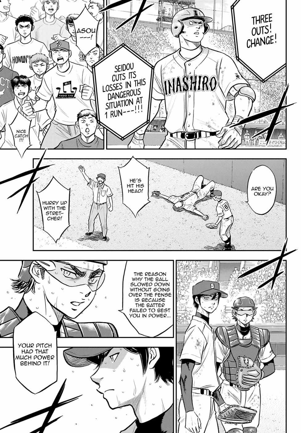 Read Diamond no Ace Act 2 chapter 278 image 4 on Lezhin