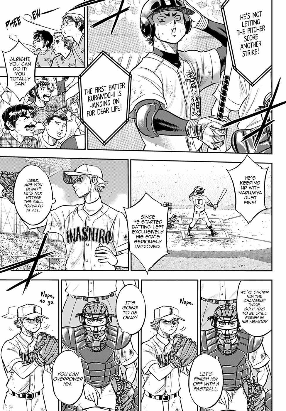 Read Diamond no Ace Act 2 chapter 279 image 4 on Lezhin