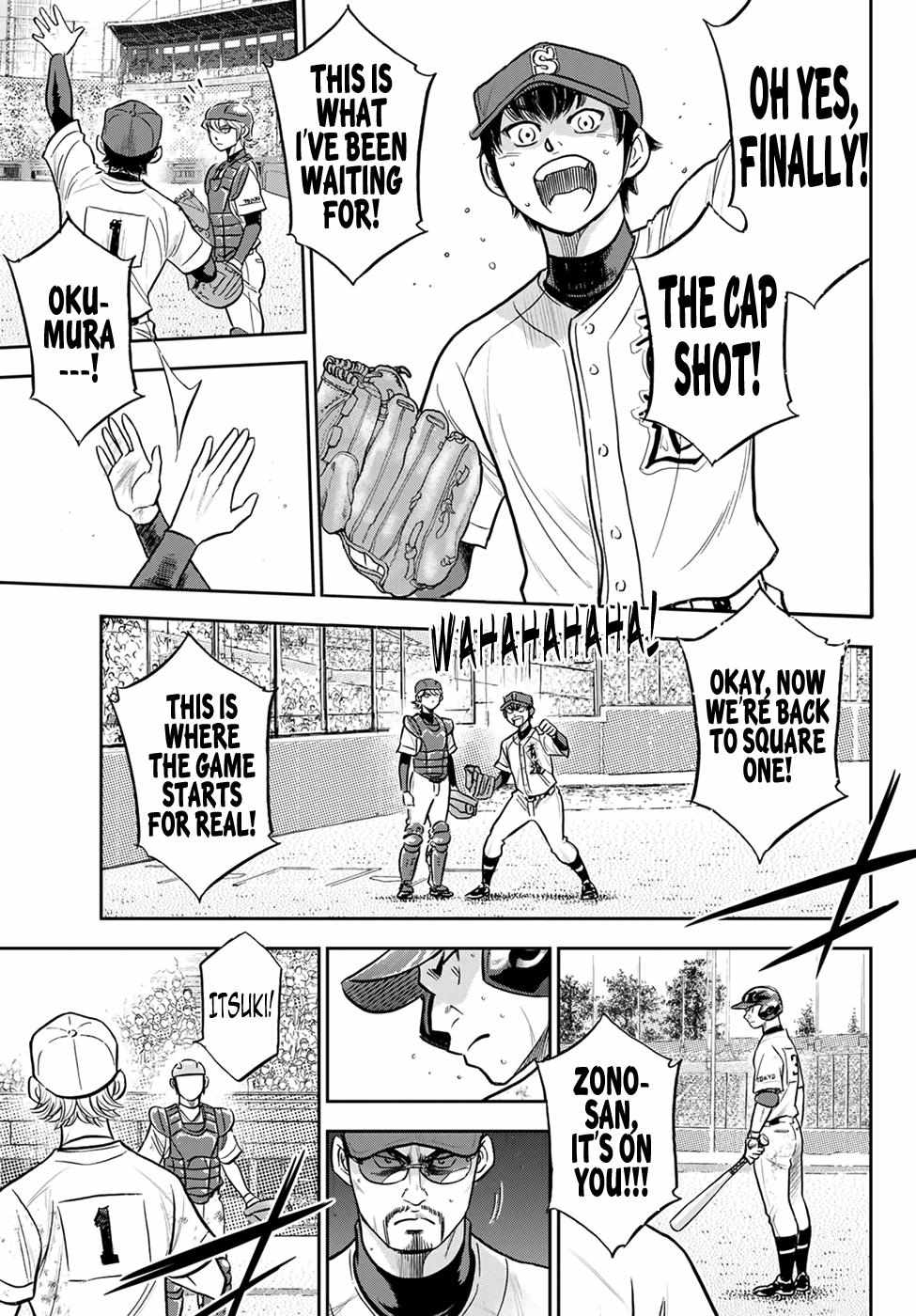 Read Diamond no Ace Act 2 chapter 282 image 12 on Lezhin