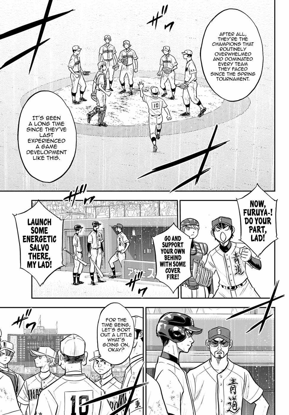 Read Diamond no Ace Act 2 chapter 283 image 10 on Lezhin