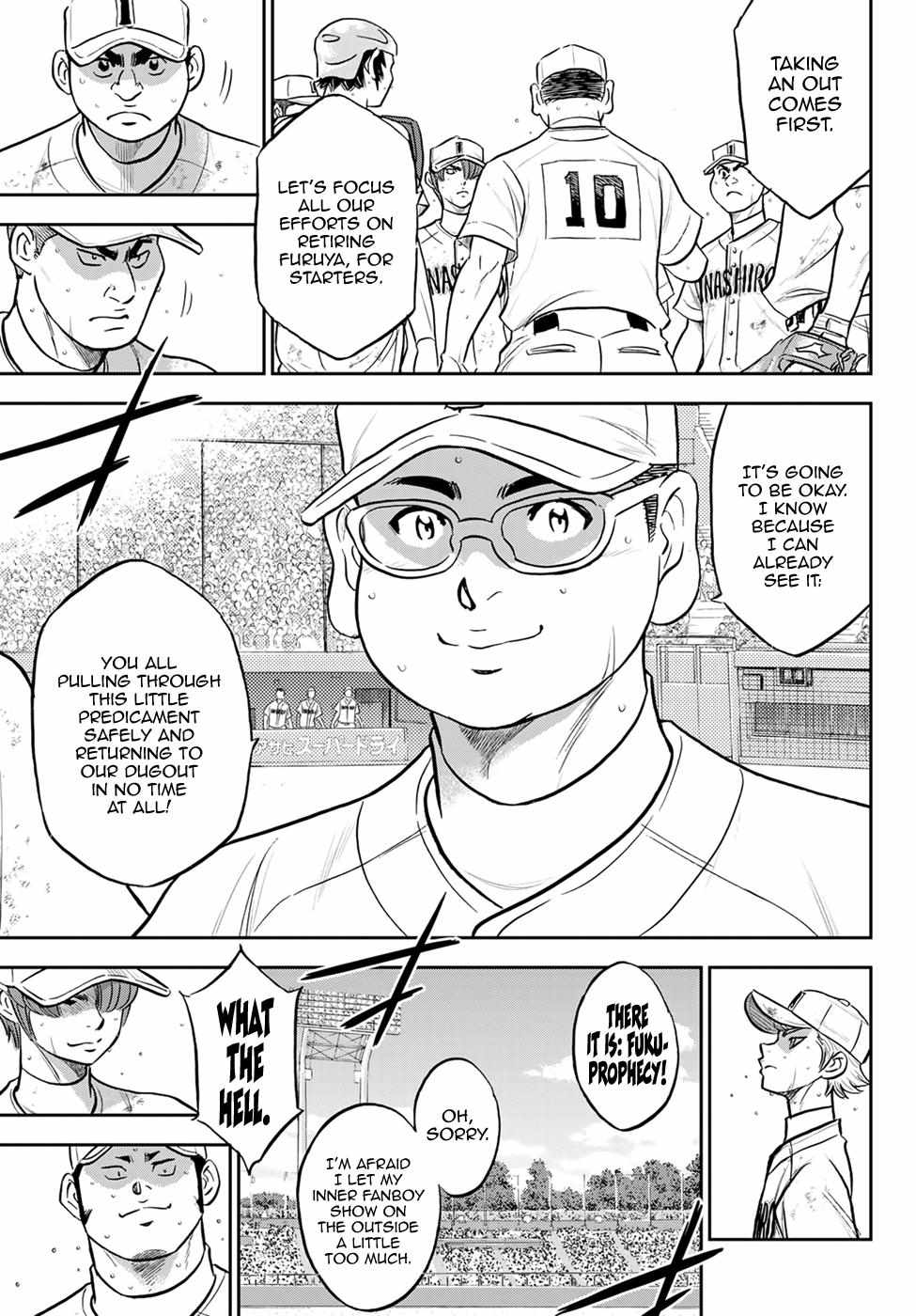 Read Diamond no Ace Act 2 chapter 283 image 12 on Lezhin