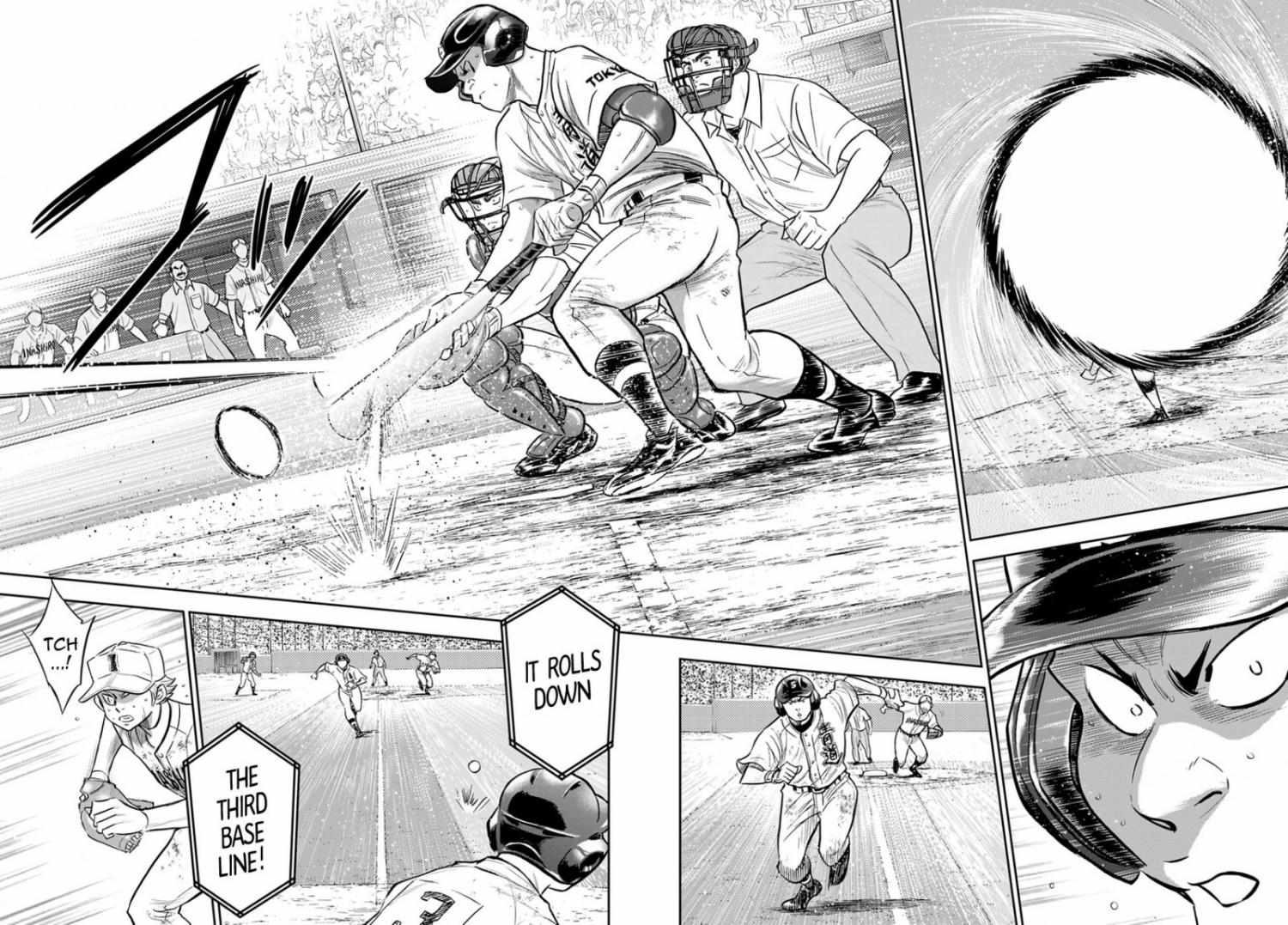 Read Diamond no Ace Act 2 chapter 283 image 3 on Lezhin