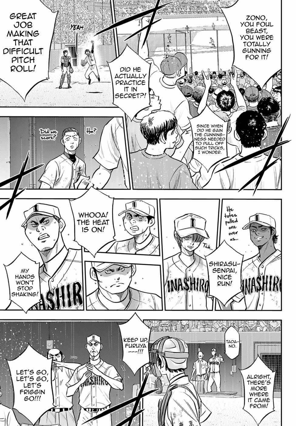 Read Diamond no Ace Act 2 chapter 283 image 8 on Lezhin