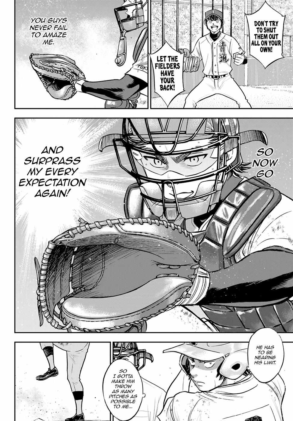 Read Diamond no Ace Act 2 chapter 285 image 11 on Lezhin