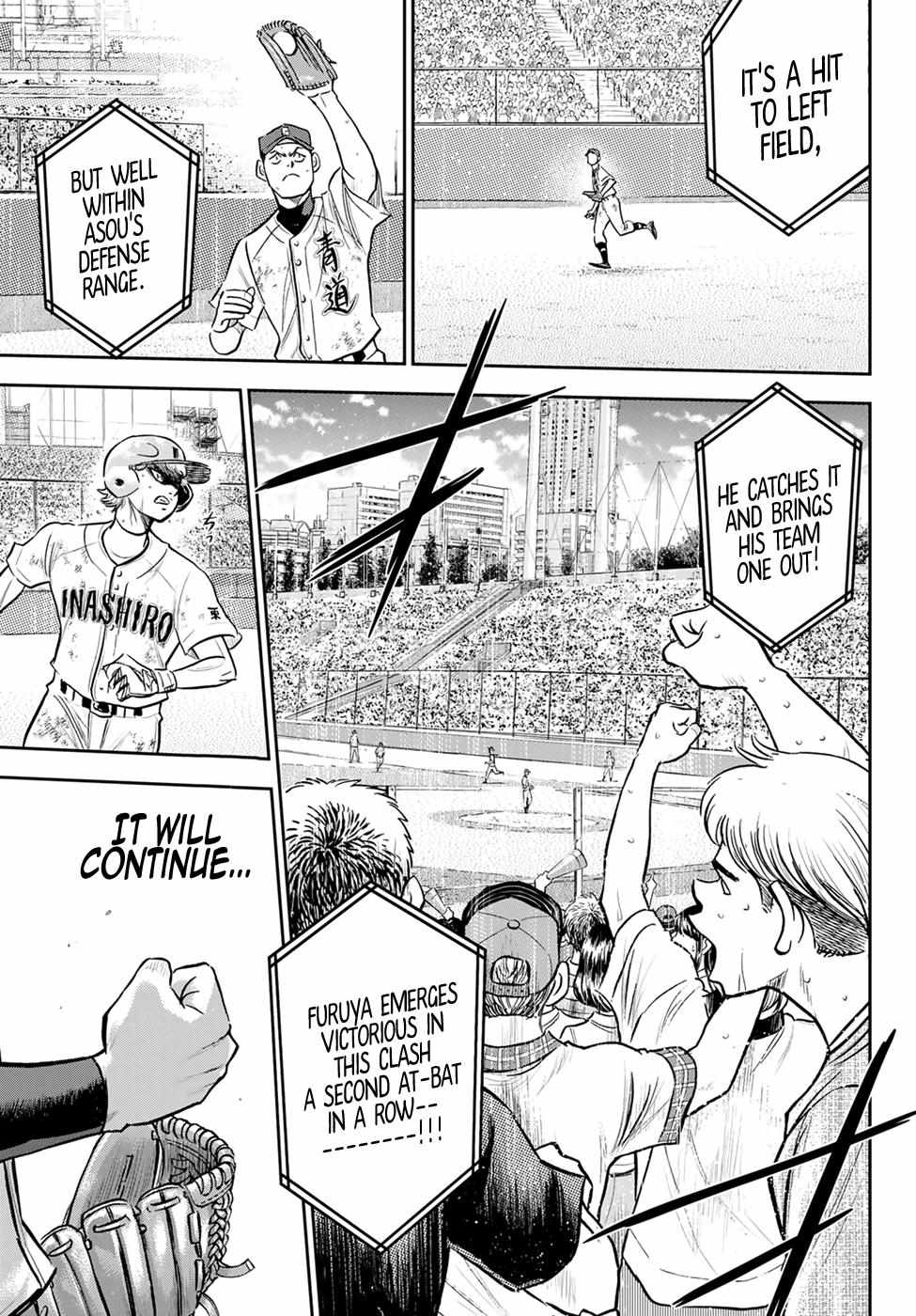Read Diamond no Ace Act 2 chapter 285 image 4 on Lezhin