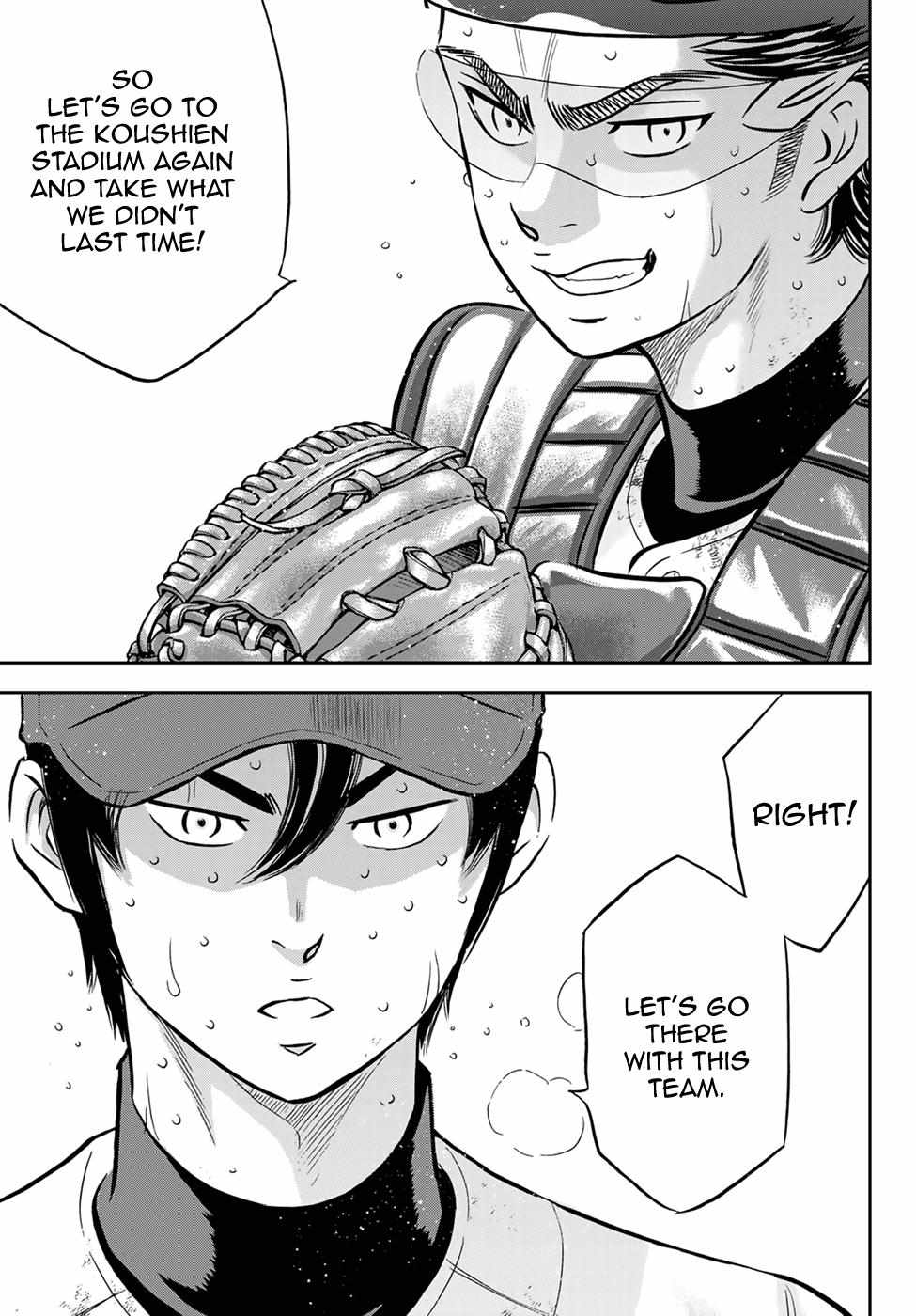 Read Diamond no Ace Act 2 chapter 285 image 8 on Lezhin