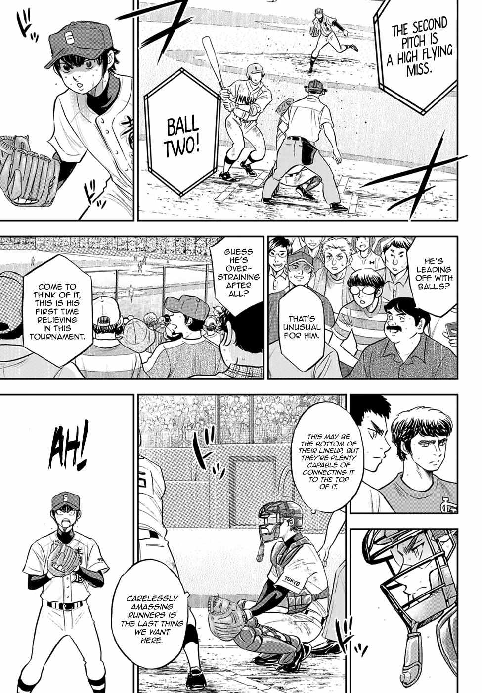 Read Diamond no Ace Act 2 chapter 288 image 10 on Lezhin