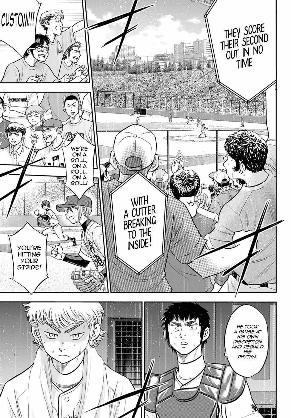 Read Diamond no Ace Act 2 chapter 288 image 19 on Lezhin