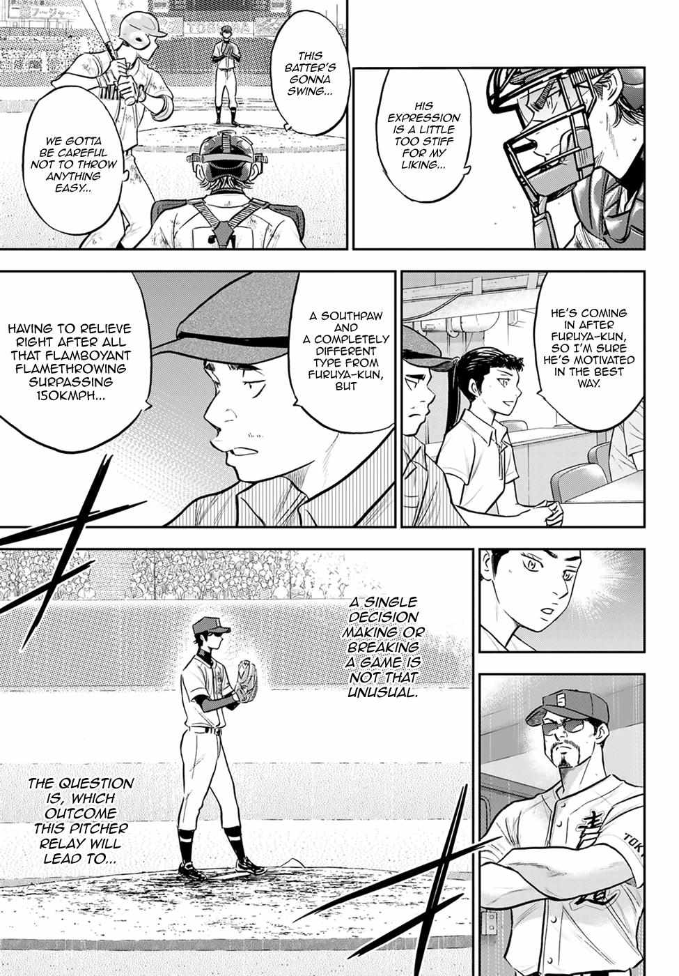 Read Diamond no Ace Act 2 chapter 288 image 2 on Lezhin