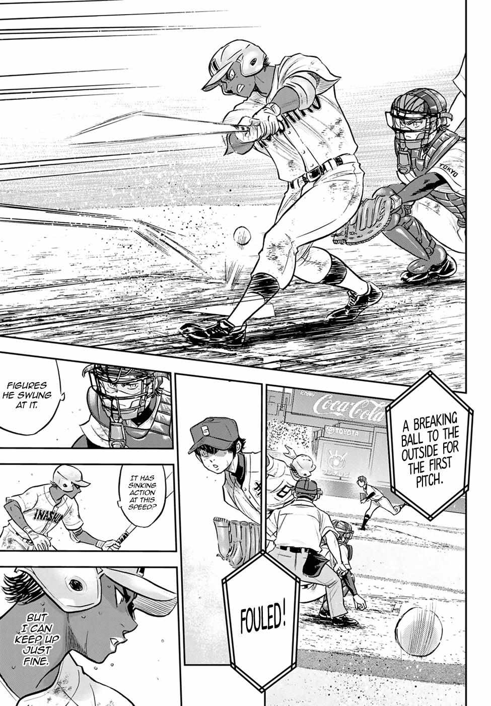 Read Diamond no Ace Act 2 chapter 289 image 6 on Lezhin