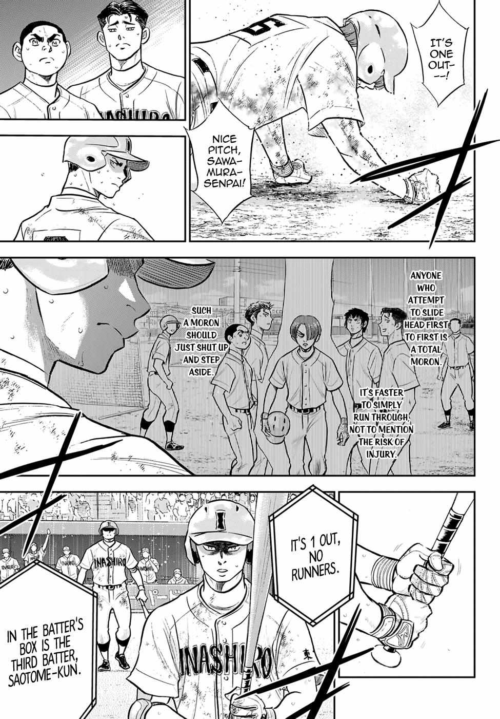 Read Diamond no Ace Act 2 chapter 293 image 14 on Lezhin