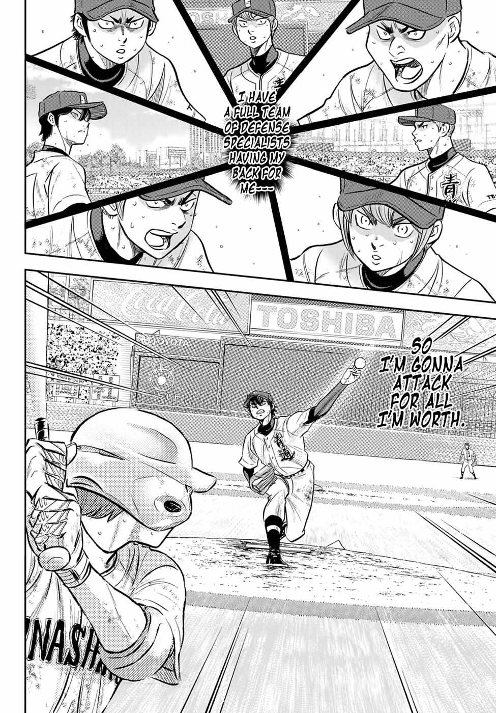 Read Diamond no Ace Act 2 chapter 293 image 3 on Lezhin
