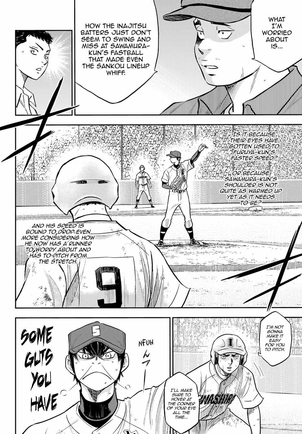 Read Diamond no Ace Act 2 chapter 294 image 14 on Lezhin