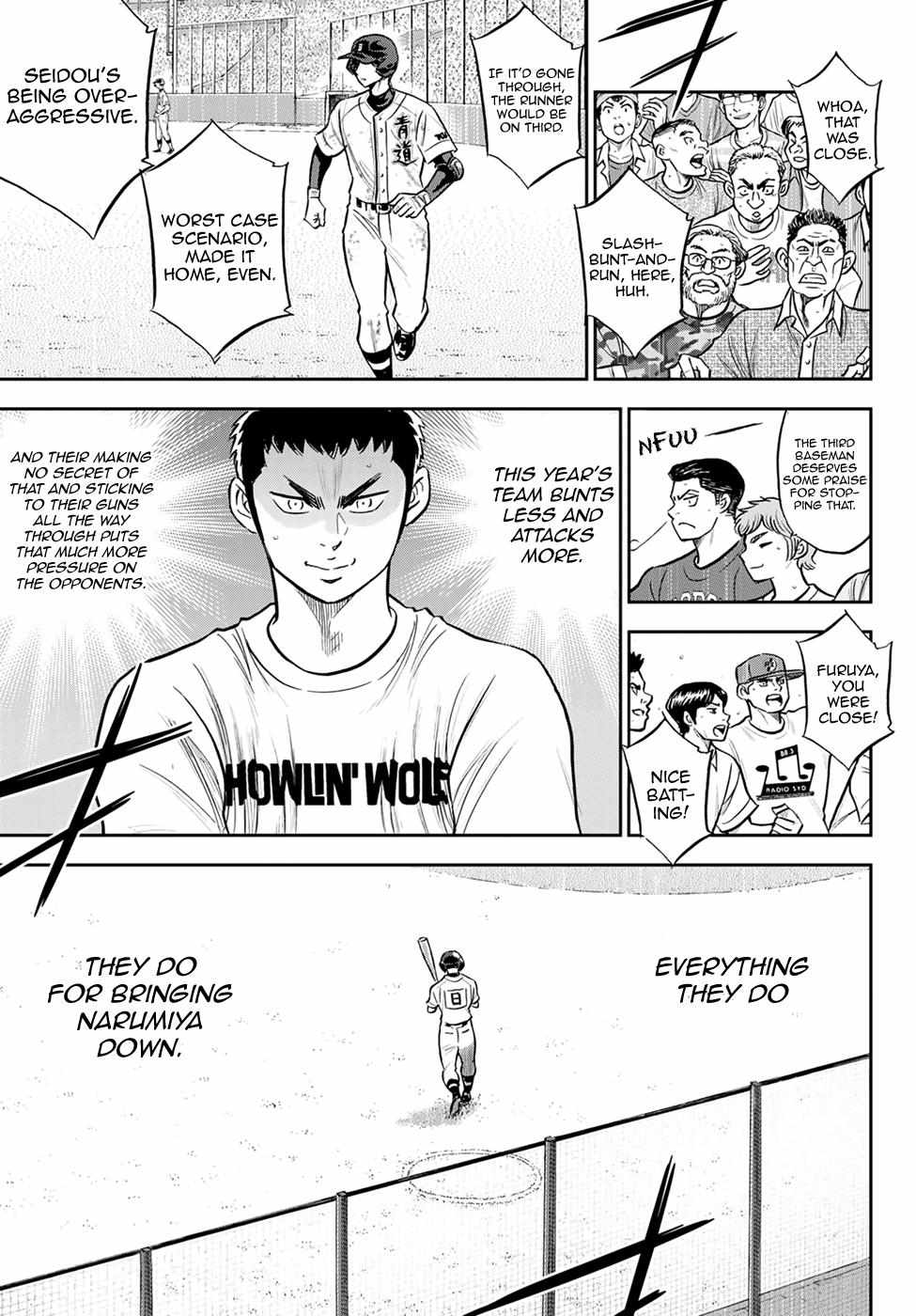 Read Diamond no Ace Act 2 chapter 297 image 14 on Lezhin