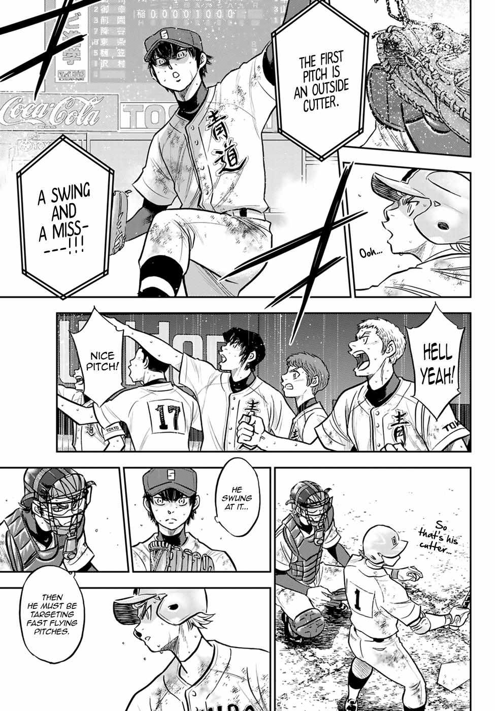 Read Diamond no Ace Act 2 chapter 300 image 14 on Lezhin