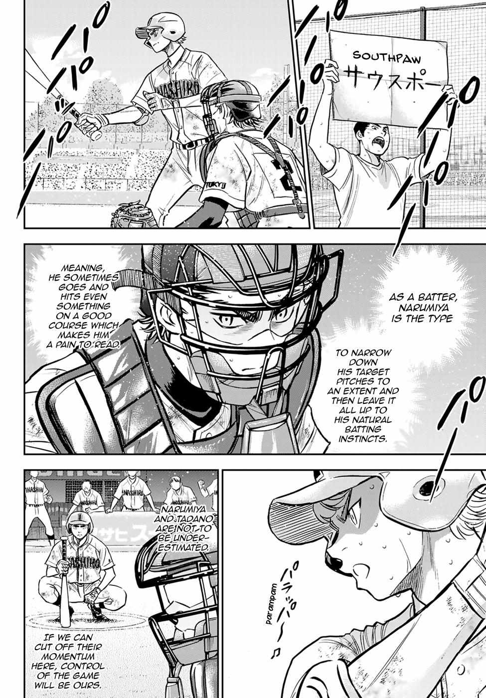 Read Diamond no Ace Act 2 chapter 300 image 9 on Lezhin