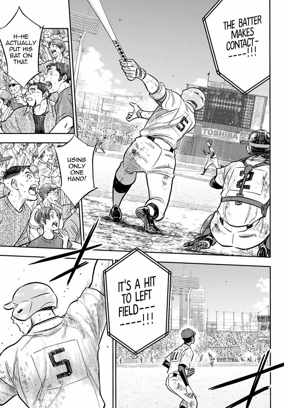 Read Diamond no Ace Act 2 chapter 303 image 14 on Lezhin